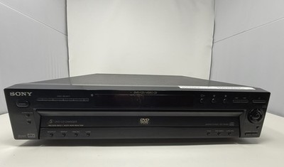 Sony DVP-NC600 5-Disc DVD/CD Player Carousel Changer w/ Remote & AV Cables WORKS