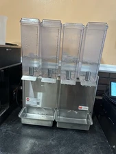 Mini-Quad Beverage Dispenser 2.4 Gallon (used)