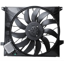 Brushless Motor Radiator Cooling Fan Assembly for Mercedes-Benz ML55 AMG