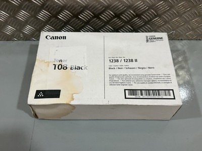 Original Canon T08 Schwarz Tonerkassette 3010C006 - Brandneu Karton beschädigt