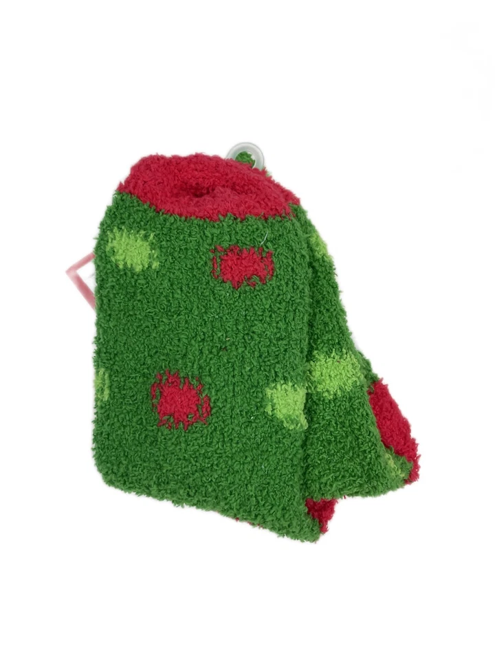 Calcetines navideños Walmart punta de pingüino calcetín reno difuso Foto 4 de 4