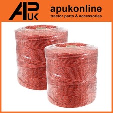 2x Elektrozaun Zaun Polydraht 500m 2,5mm 6x 0,15 Leiter Bauernhofzaun