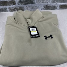 Men  s Under Armour Medium 1/4 Zip Fleece Lined Loose Fit Pullover
