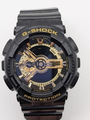 CASIO G-SHOCK GA-110GB-1A Black Gold 5146 Battery Dead For Parts Japan