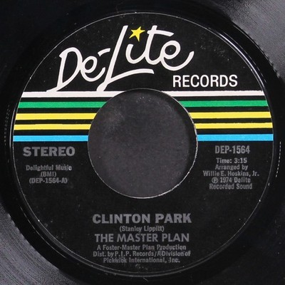 MASTER PLAN: clinton park / frying pan DE-LITE 7'' Single 45 RPM