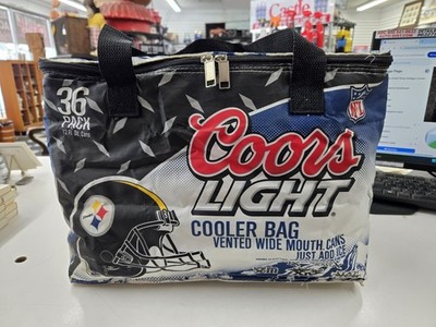 Vintage 2008 NFL Coors Light 36 Can Steelers Super Bowl Cooler Bag