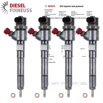 4x Bosch Common-Rail Einspritzdüse 0445110324   Mercedes-Benz A-Klasse