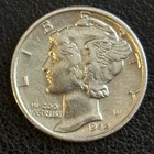 1942 Philadelphia Mint Silver Mercury Dime
