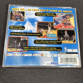NBA 2K, NFL 2K Sega Sports (Sega DreamCast) Untested - Broken Cases