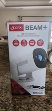 GPX BEAM+ HD Projector, 1280 X 720 Resolution, 110 ANSI Lumens, Bluetooth