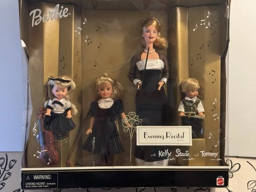 Mattel Barbie Evening Recital Vintage Gift Set #27954 Kelly Stacie Tommy