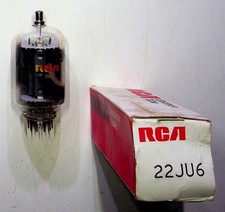RCA 22JU6 Electron Tube NOS Vintage Collectible Vacuum Audio Component