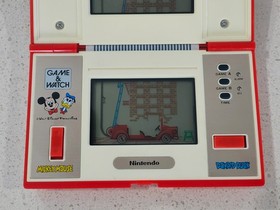 NINTENDO Game and Watch Mickey & Donald (DM-53) Multi Screen in original box