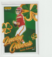 2025 Panini Instant Donruss Lucky Clover Patrick Mahomes II Chiefs