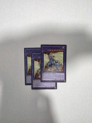 Yugioh! 3x Blue-Eyes Tyrant Dragon SDWD-EN037 Common NM
