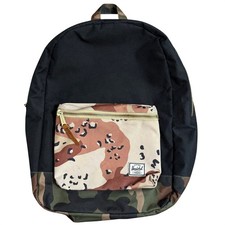 Herschel Supply Co Settlement Zaino Cerniera Unisex Nero/Mimetico/Legno 23L