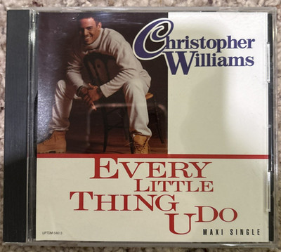 Every Little Thing U Do - Christopher Williams - Maxi Single RARE