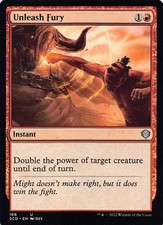 Unleash Fury SCD 166 Normal English NM - MTG