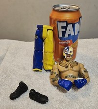 WWE Jakks Ruthless Aggression 39 Rey Mysterio Prototype Resin Wrestling Figure
