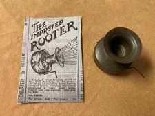 Antique 1920 Tin Seiss Rooter Hand Crank Noise Maker, Parades, Duck Call, Sports