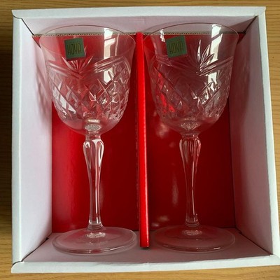 HOYA Crystal Wine glass 2pcs set 15x7cm/5.9x2.75'' HOYA Crystal HOYA Crystal HOYA