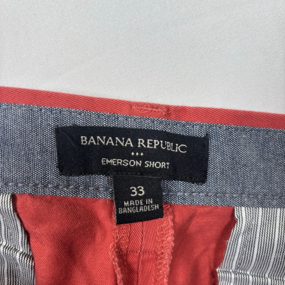 Pantalón corto para hombre Banana Republic Emerson frente plano #1012 Foto 3 de 4
