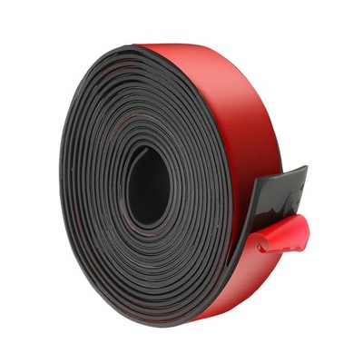 Neoprene Rubber Band 1'' x 1/16'' x 10', DIY with Sticker