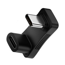 Type-C Female To Type-C Male Widening U-Shaped Adapter For Steam Deck Console aa