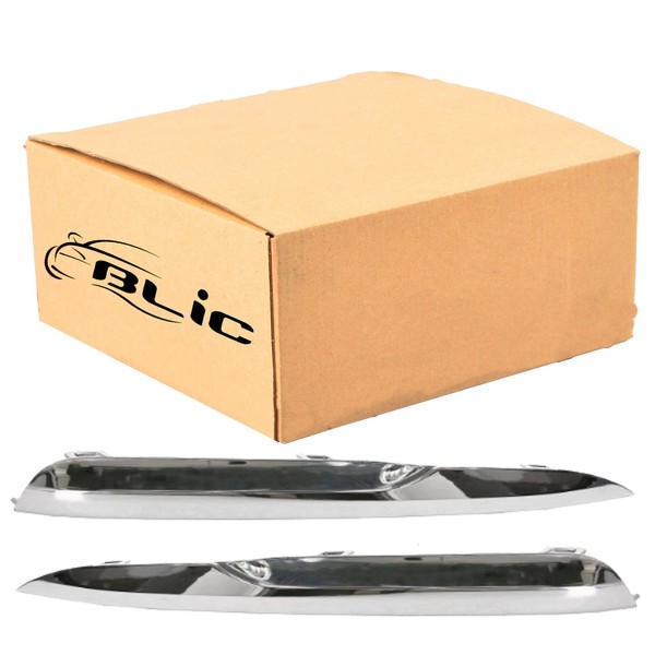 2X Blic Luxury Chrom StoßFäNger VA L+R FüR BMW F30 F31-image