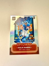 2024 Panini Donruss Optic - Uptowns Malik Nabers #6 (RC)