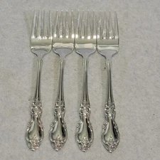 Oneida LOUISIANA 18/8 Stainless Steel Flatware -   Salad Fork (Set of Four)