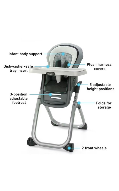 NEW!!! Graco Duodiner DLX 6 in 1 High Chair