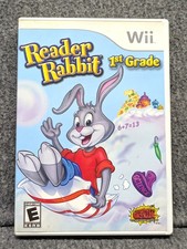 Reader Rabbit 1st Grade Nintendo Wii Complete CIB Manual Educational Game