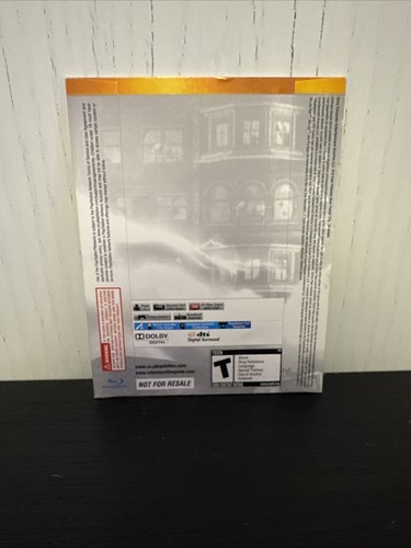 inFamous 2 Collection (Sony PlayStation 3, 2011) PS3 Cardboard Sleeve NEW Sealed - Picture 2 of 2