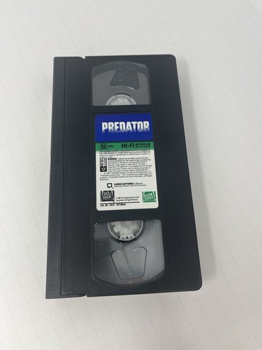 Predator 1987 VHS Foil Cover Action Horror - Tested - Picture 5 of 6