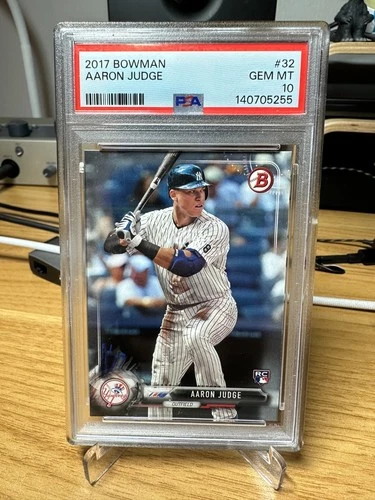 2017 Bowman Chrome Mini Aaron Judge #32 Rookie Card PSA 10 Yankees