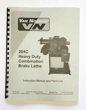 Van Norman Model 204c Brake Lathe Manual Van Norman Model 204c Brake Lathe Manual