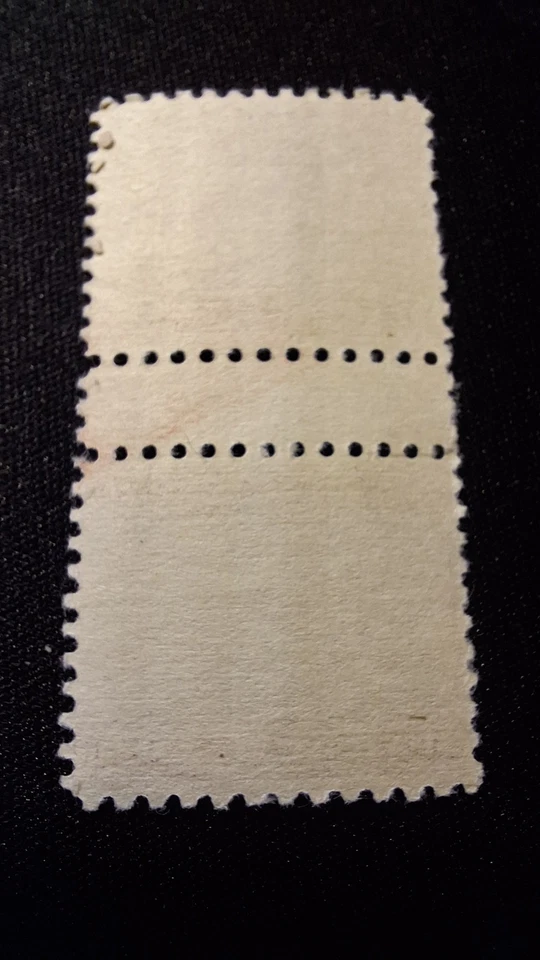 Scott #752, M/F/NG, Type of Peace, purple, 3 cents, w/horiz. gutter Perf 11x10.5 - Image 2 of 2