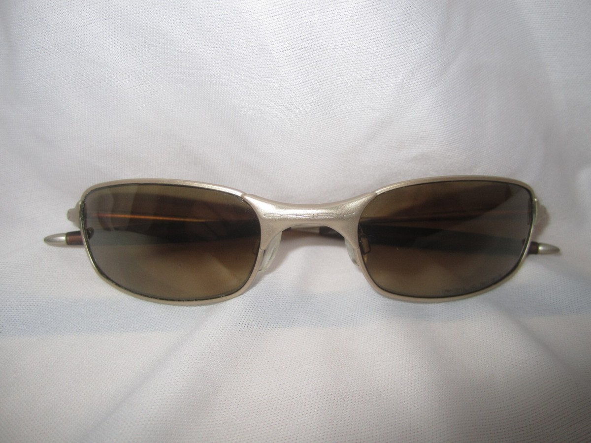 Oakley Square Wire 2.0 Sunglasses OO12-836 Brushed Gold/Gold
