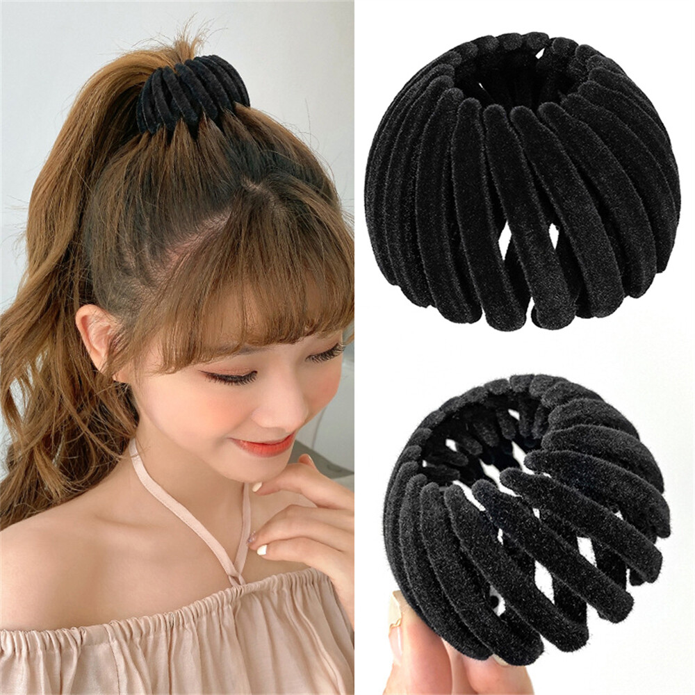 3x Hair Bun Birds Nest Magic Hair Clip, Accessories for Women Girl Hair
