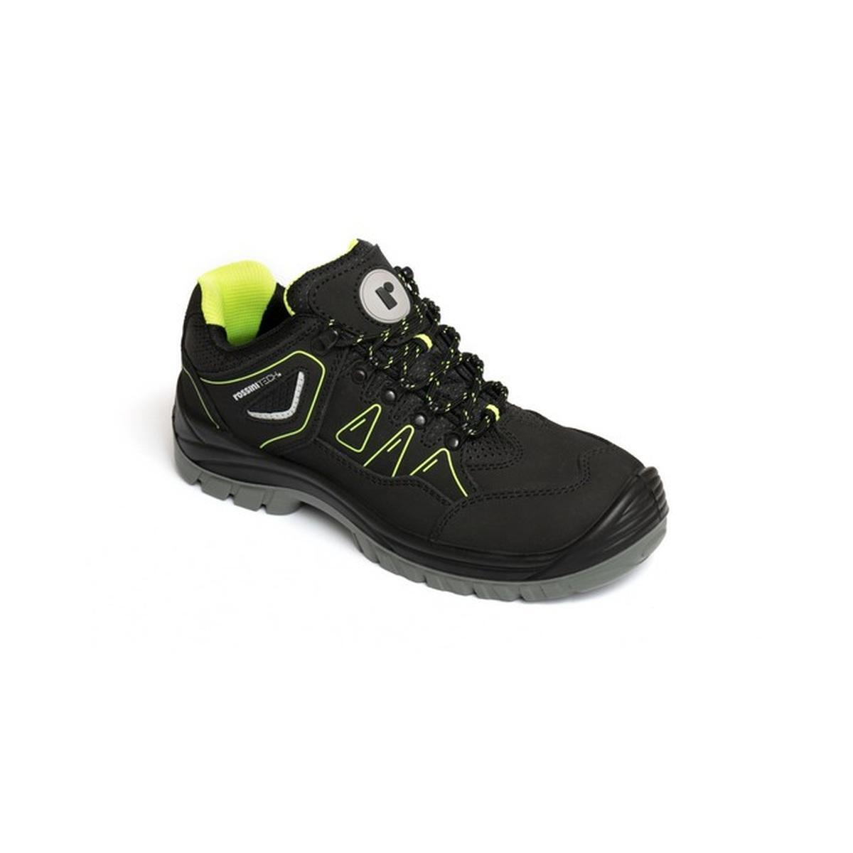 CALZATURA BASSA ROCKFORD S3 NERO/VERDE TG.45