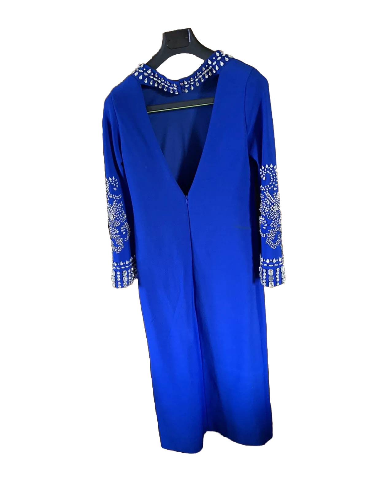 karen millen dress 14 blue Mother of the bride eBay