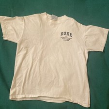 Vintage Duke ACC champions back to back 98 99 USA made T Shirt RARE Large