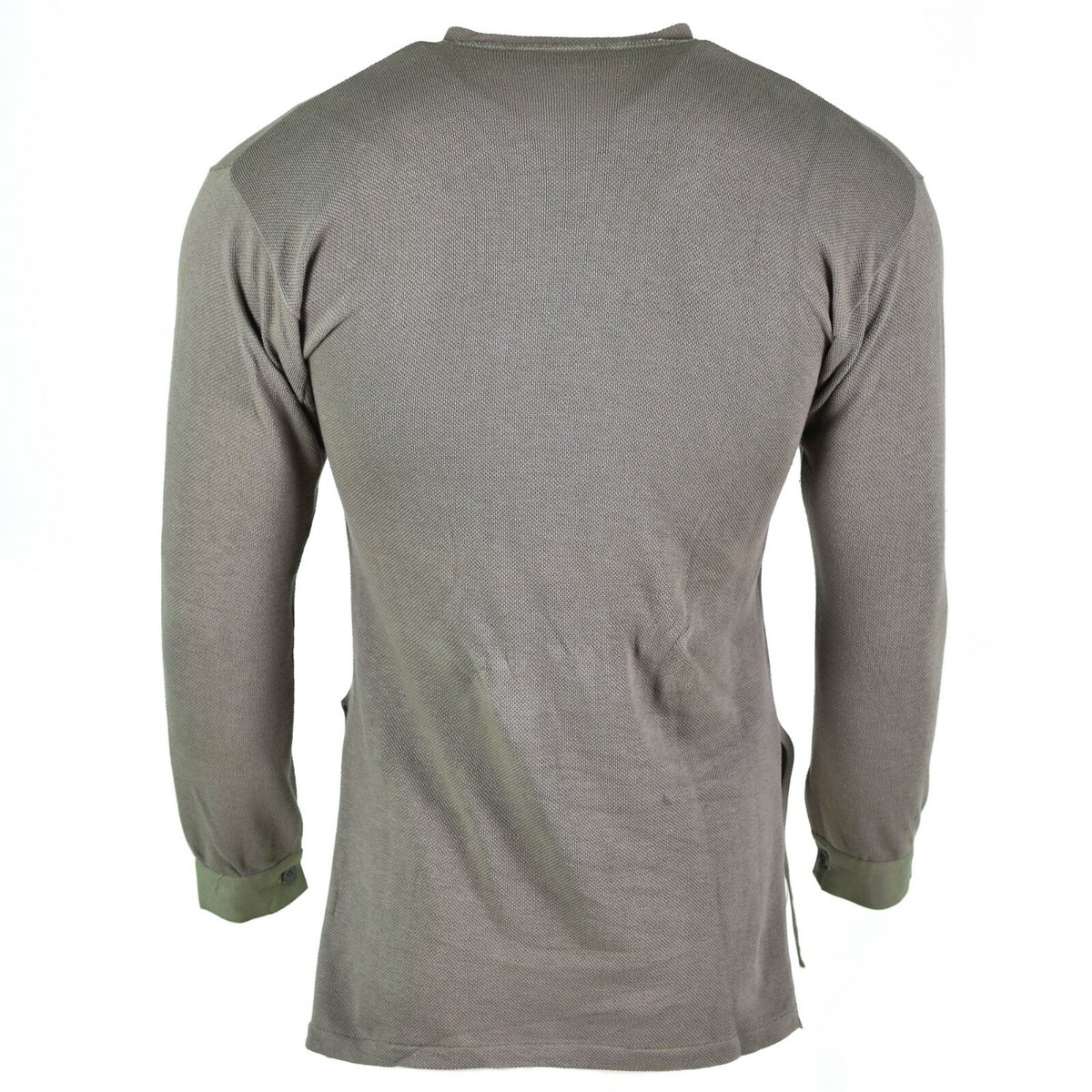 WWII Genuine Swedish Army Grey Shirt Military Surplus - Foto 3