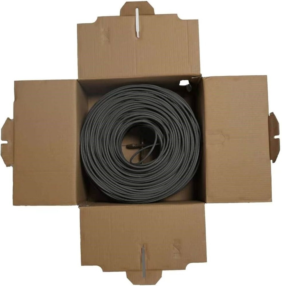100M CAT6 CCA UTP Ethernet Network Cable CCA Indoor/Outdoor in Pull Box ...