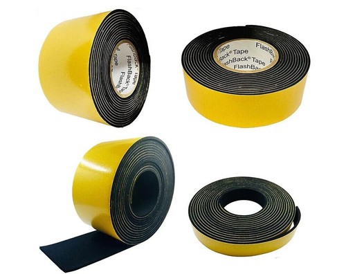 2mm Thick - Self-Adhesive Sponge Rubber Tape Foam EPDM Weather Stripping Tape - Picture 2 of 4