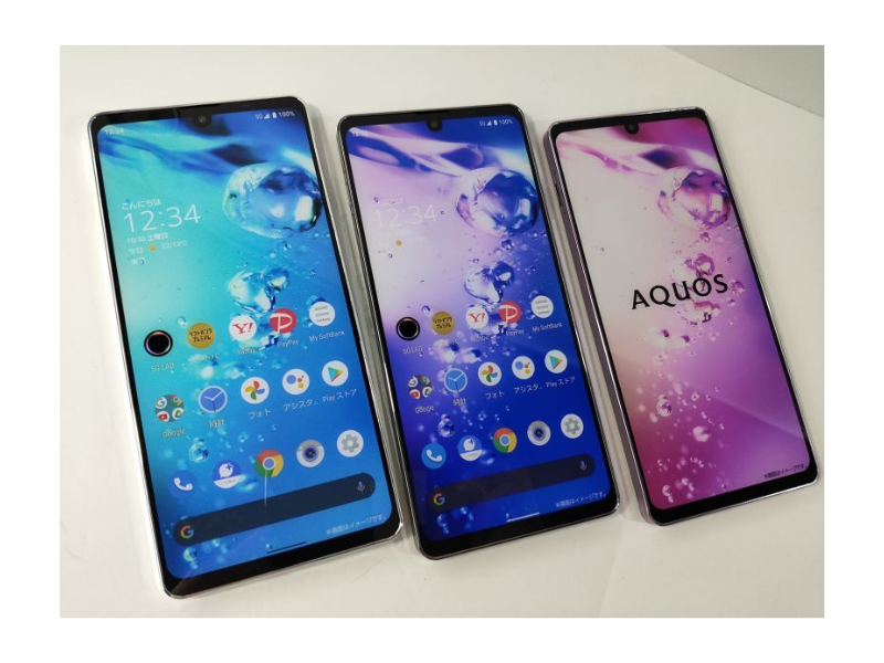 SHARP AQUOS zero6 A102SH Purple ROM 128GB/RAM 8GB Android Unlocked