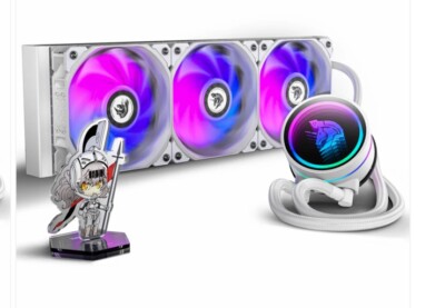 Asianhorse Liquid CPU Cooler W360 White 