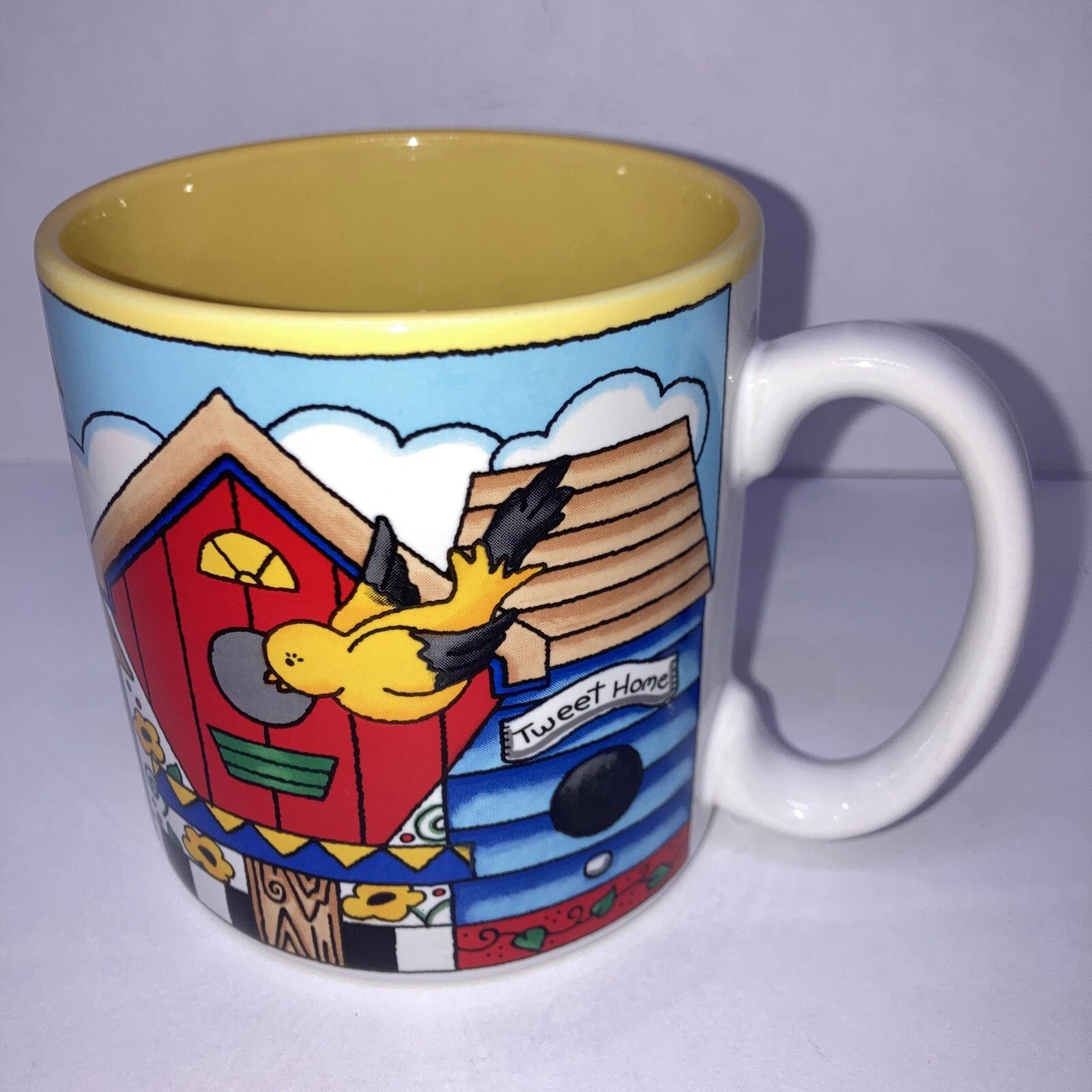 Flowers Inc Balloons Birdhouses Mug