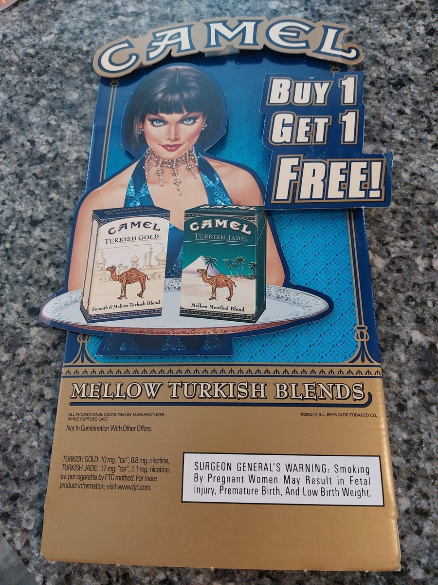where can i buy camel cigarettes Camel Cigarette Mellow Turkish Blends Sign